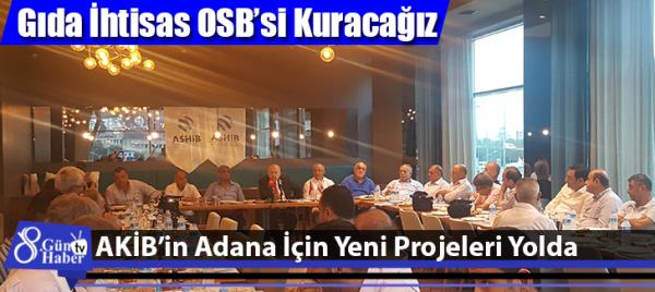 AKİBin Adana İçin Yeni Projeleri Yolda