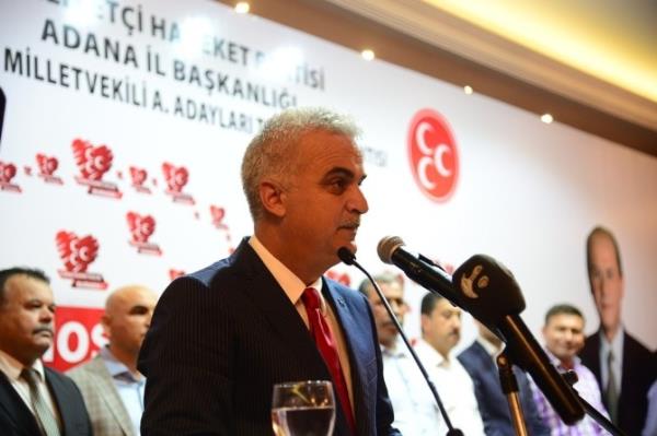 MHP Adana'da Aday Adaylarını Tanıttı