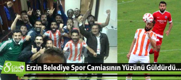 Erzin Belediye Spor camiasının yüzünü güldürdü...