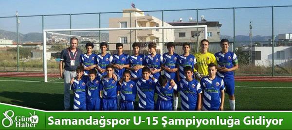 Samandağspor U-15 Şampiyonluğa Gidiyor