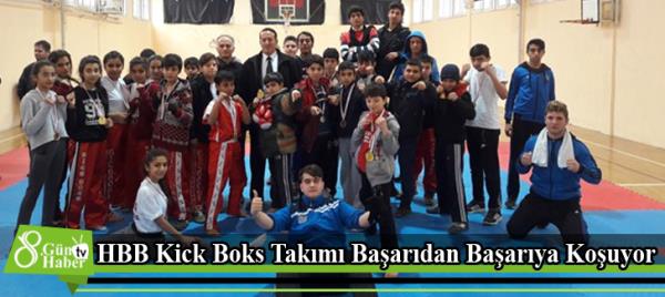 HBB Kick Boks Takımı Başarıdan Başarıya Koşuyor