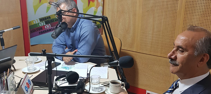 Başkan Culha Adana Başkent Radyo'nun Konuğu Oldu