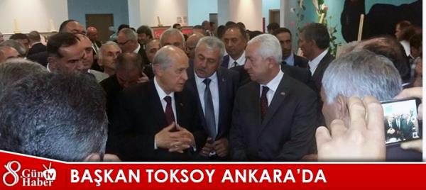 Başkan Toksoy Ankara'da