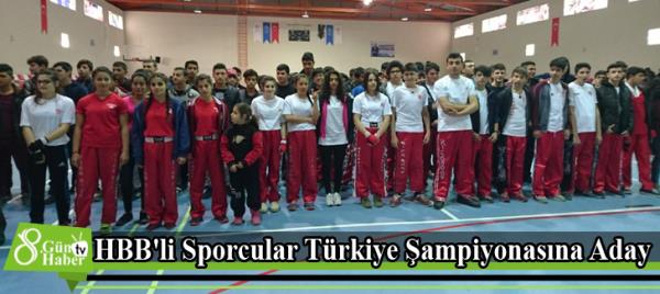 HBB'li Sporcular Türkiye Şampiyonasına Aday