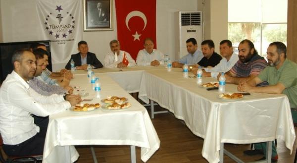 AK Parti İl Başkanı Yeni'den,TÜMSİAD Adana Şubesine Ziyaret