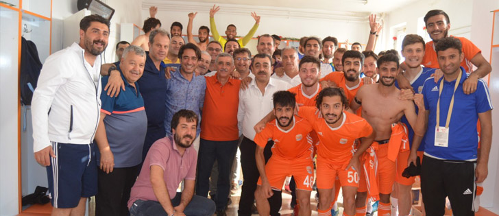Erzin Belediye Spor'da Ligde Kalma Sevinci