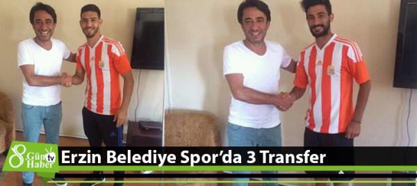 Erzin Belediye Sporda 3 Transfer