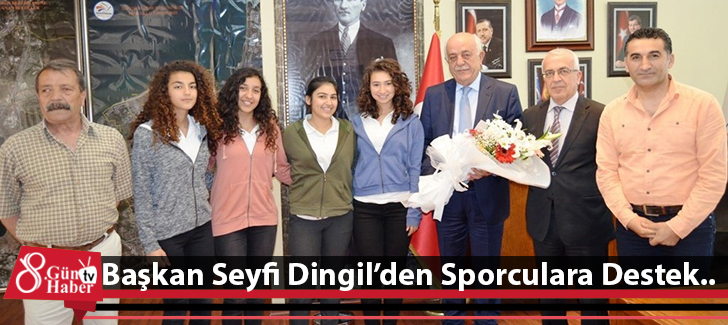 Başkan Seyfi Dingil'den Sporculara Destek..