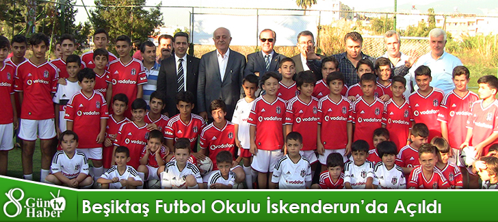 Beşiktaş Futbol Okulu İskenderun'da Açıldı