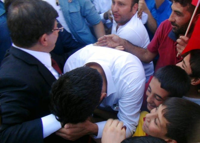 Gaziantep'te Başbakan'a Sevgi Seli