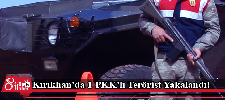 Kırıkhan'da 1 PKK'lı Terörist Yakalandı!