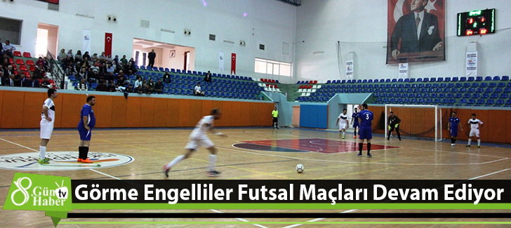 Görme Engelliler Futsal Maçları Devam Ediyor