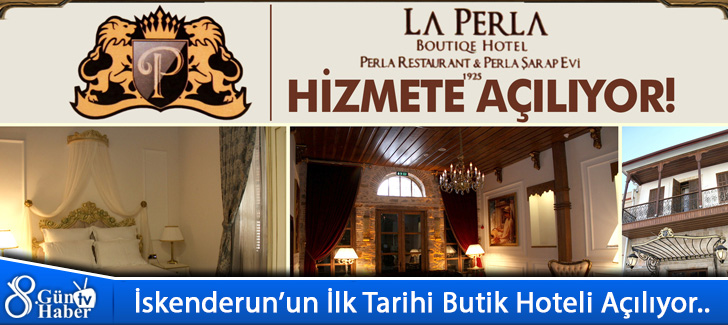 İskenderunun İlk Tarihi Butik Hoteli Açılıyor.. 