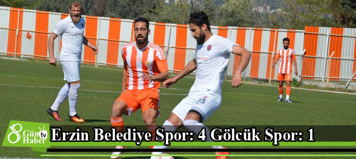 Erzin Belediye Spor: 4 Gölcük Spor: 1