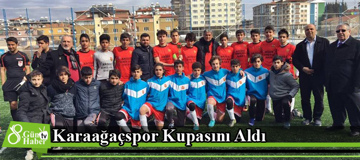 Karaağaçspor Kupasını Aldı