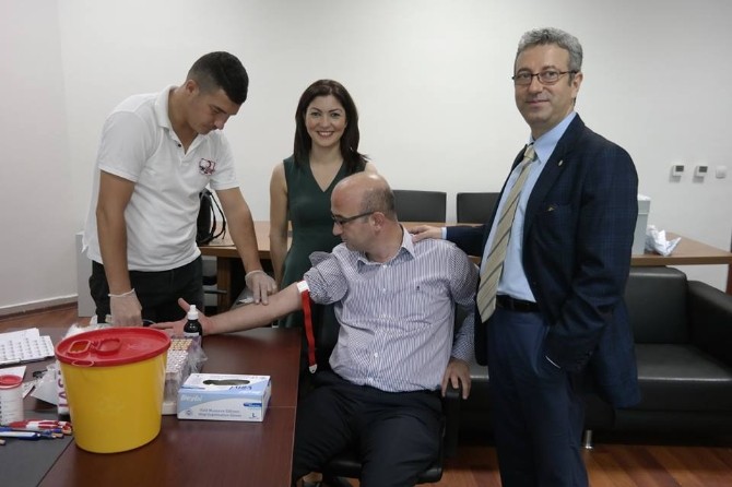 Mersin'de Avukatlardan Kan Bağışı