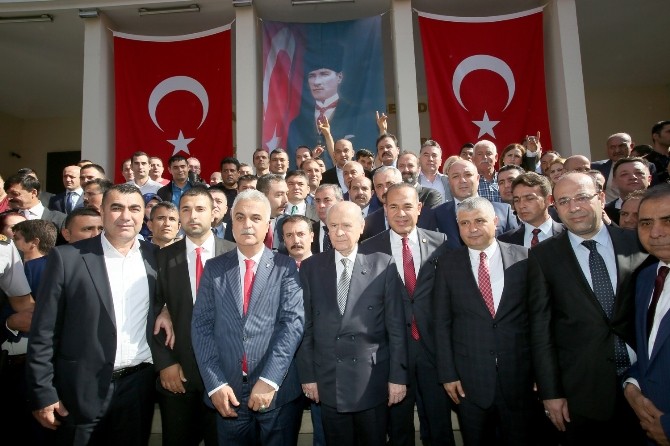 MHP Lideri Bahçeli Adana'da