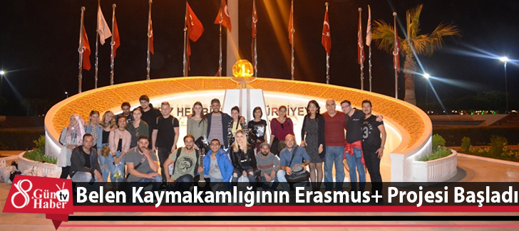 Belen Kaymakamlığının Erasmus+ Projesi Başladı