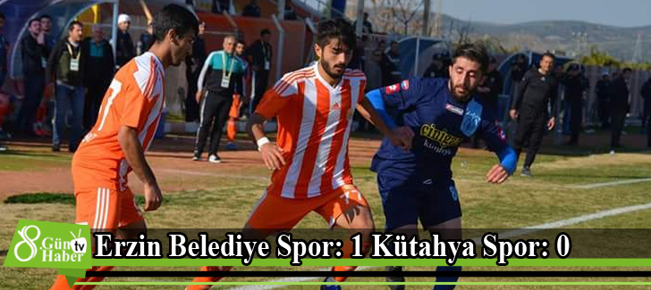 Erzin Belediye Spor: 1 Kütahya Spor: 0