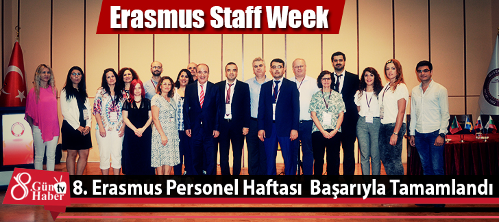 8. Erasmus Personel Haftası  Başarıyla Tamamlandı