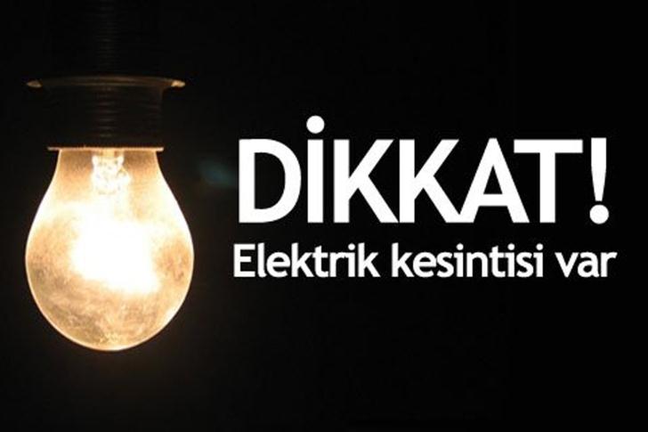 Osmaniye'de Elektrik Kesintisi