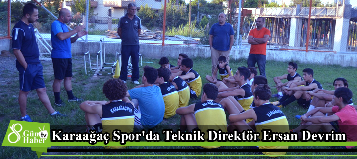 Karaağaç Spor'da Teknik Direktör Ersan Devrim