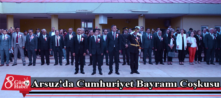 Arsuz'da Cumhuriyet Bayramı Coşkusu