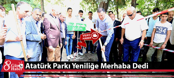 Atatürk Parkı Yeniliğe Merhaba Dedi