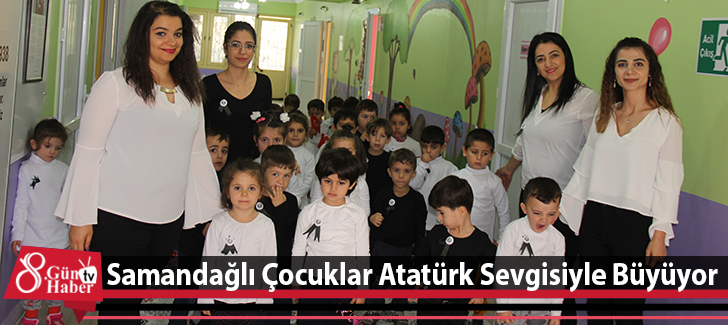Samandağlı Çocuklar Atatürk Sevgisiyle Büyüyor