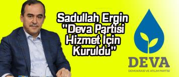 Sadullah Ergin “Το κόμμα Deva ιδρύθηκε για υπηρεσία” |  Πολιτική
