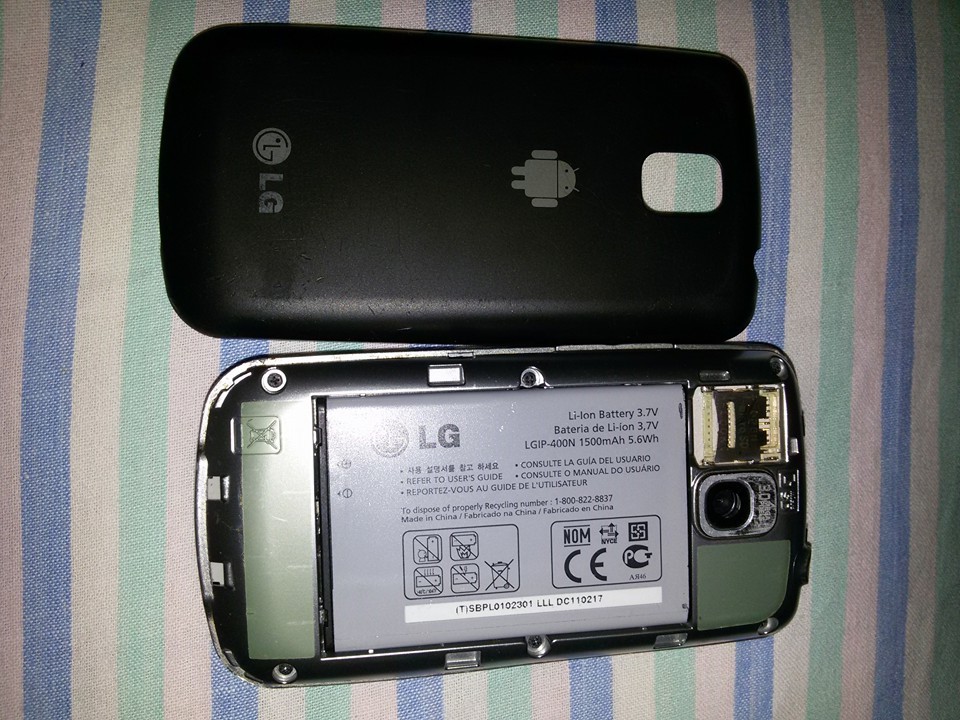 LG-P503 40 TL Telefon Son Derece Temiz
