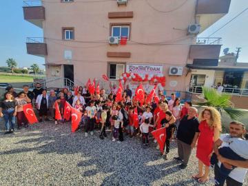 Arsuz'da Özel Bireylerin Eğlenceli Cumhuriyet Kutlamaları