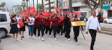 İskenderun’da 19 Mayıs Gençlik Yürüyüşü Düzenlendi
