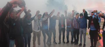 Trabzonspor, Hatay’da coşku ile karşılandı