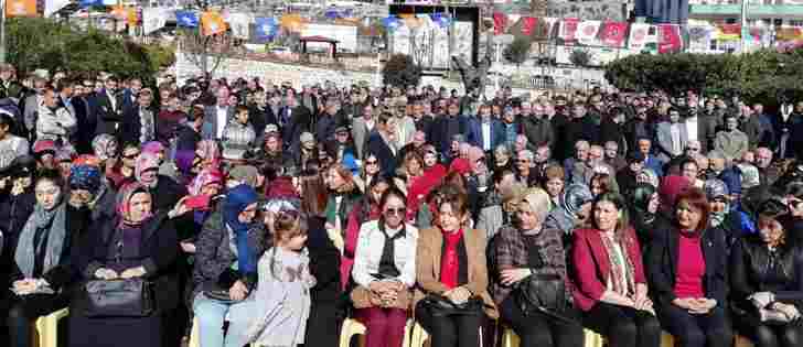 Belen’de Cumhur İttifakı’ndan görkemli açılış!
