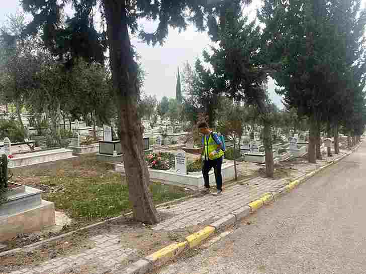 Bayram Öncesi Mezarlıklar Tertemiz