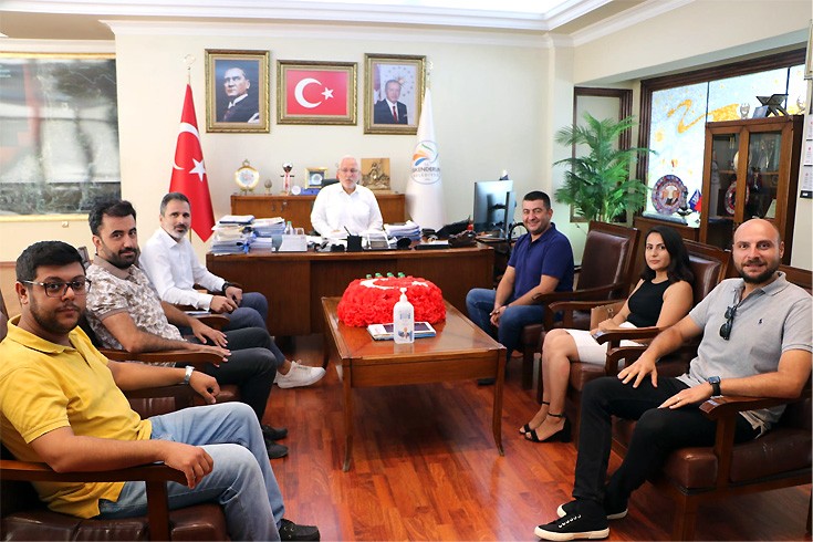 İMO’dan Başkan Tosyalı’ya Ortak Akıl Ziyareti