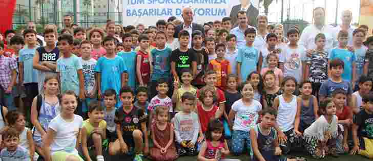İskenderun Belediyesi Yaz Spor Okulları Başladı