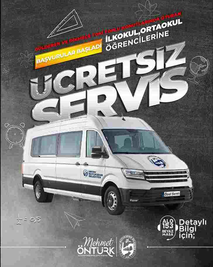 HBB’den Öğrencilere Ücretsiz Ulaşım Desteği