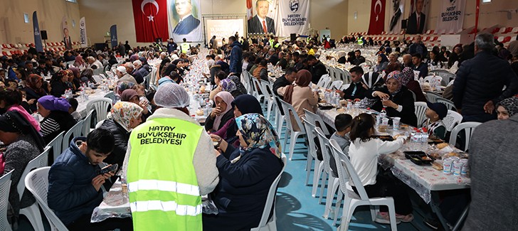BÜYÜKŞEHİR İLE RAMAZANDA BİRLİK VE BERABERLİK SOFRASI