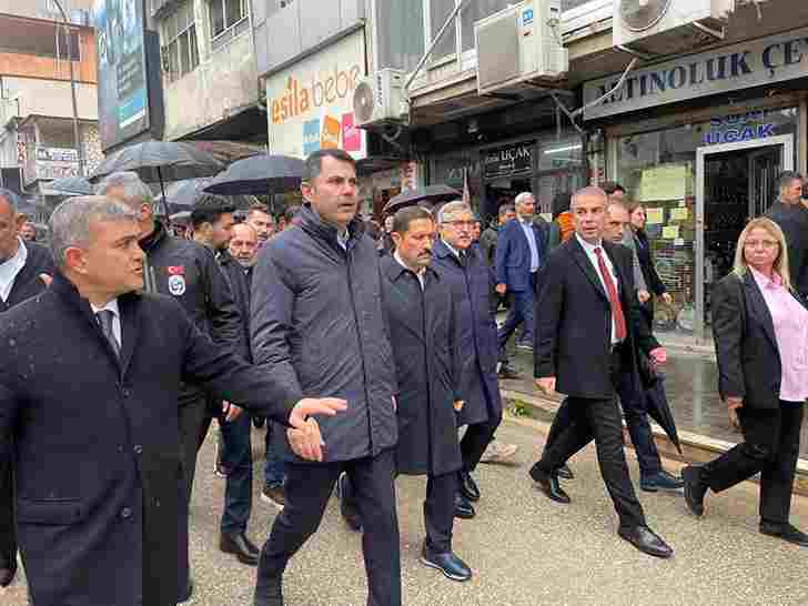 Bakan Murat Kurum Kırıkhan’da İncelemelerde Bulundu