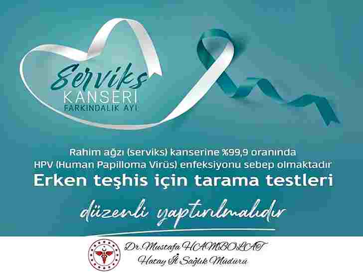 RAHİM AĞZI (SERVİKS) KANSERİ FARKINDALIK AYI
