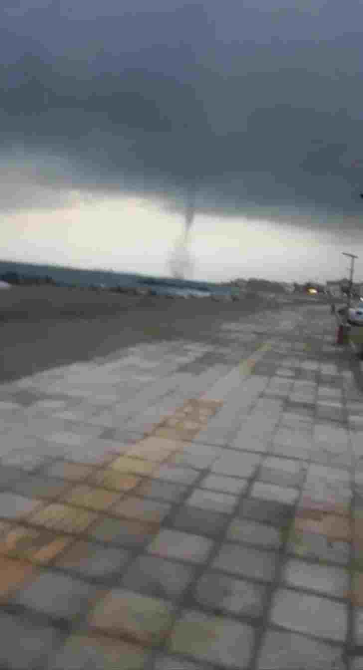 İskenderun Körfezi’nde hortum paniği