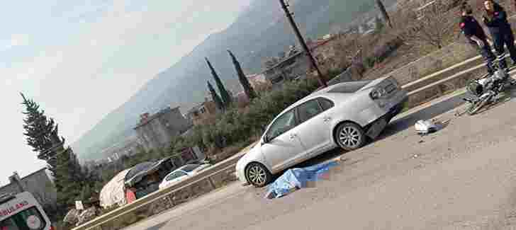 Antakya’da Motosiklet Kazasında Genç Hayatını Kaybetti