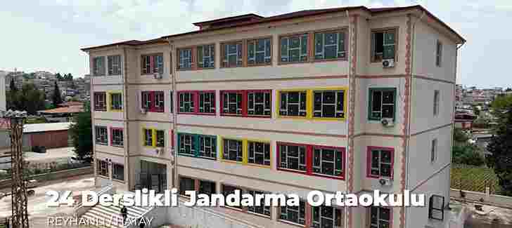 Jandarma Ortaokulu İnşaatında Sona Gelindi