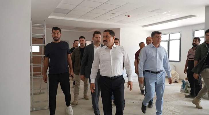 Antakya’da İmam Hatip Lisesi İnşaatında Sona Yaklaşıldı