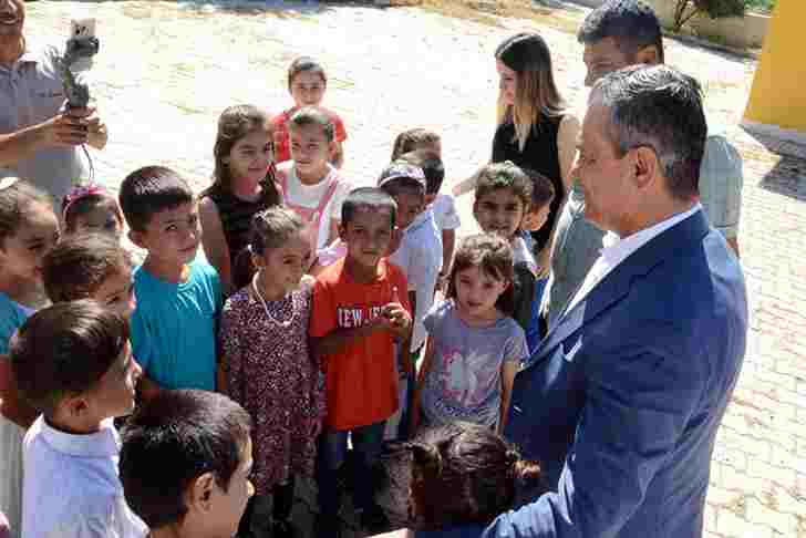 İbrahim Gül; Çerçikayalı çocuklarla beraber