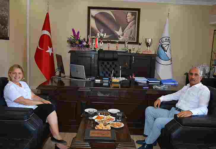 Başkan Culha’ya Güleryüzlü Konuk