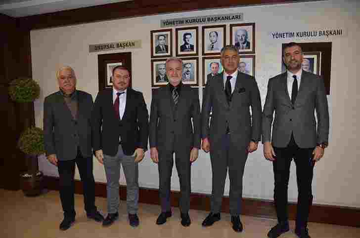 Önceki Dönem HASİAD  Başkanı Alkan İTSO’yu Ziyaret Etti