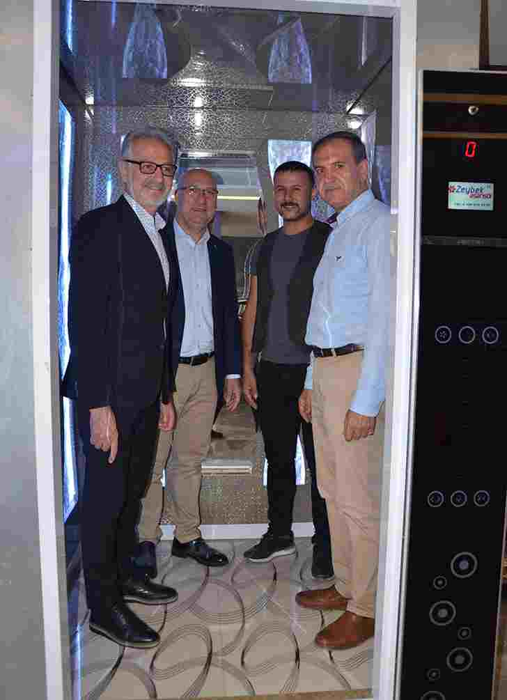 İTSO yönetimi Zeybek Asansörlerini ziyaret etti